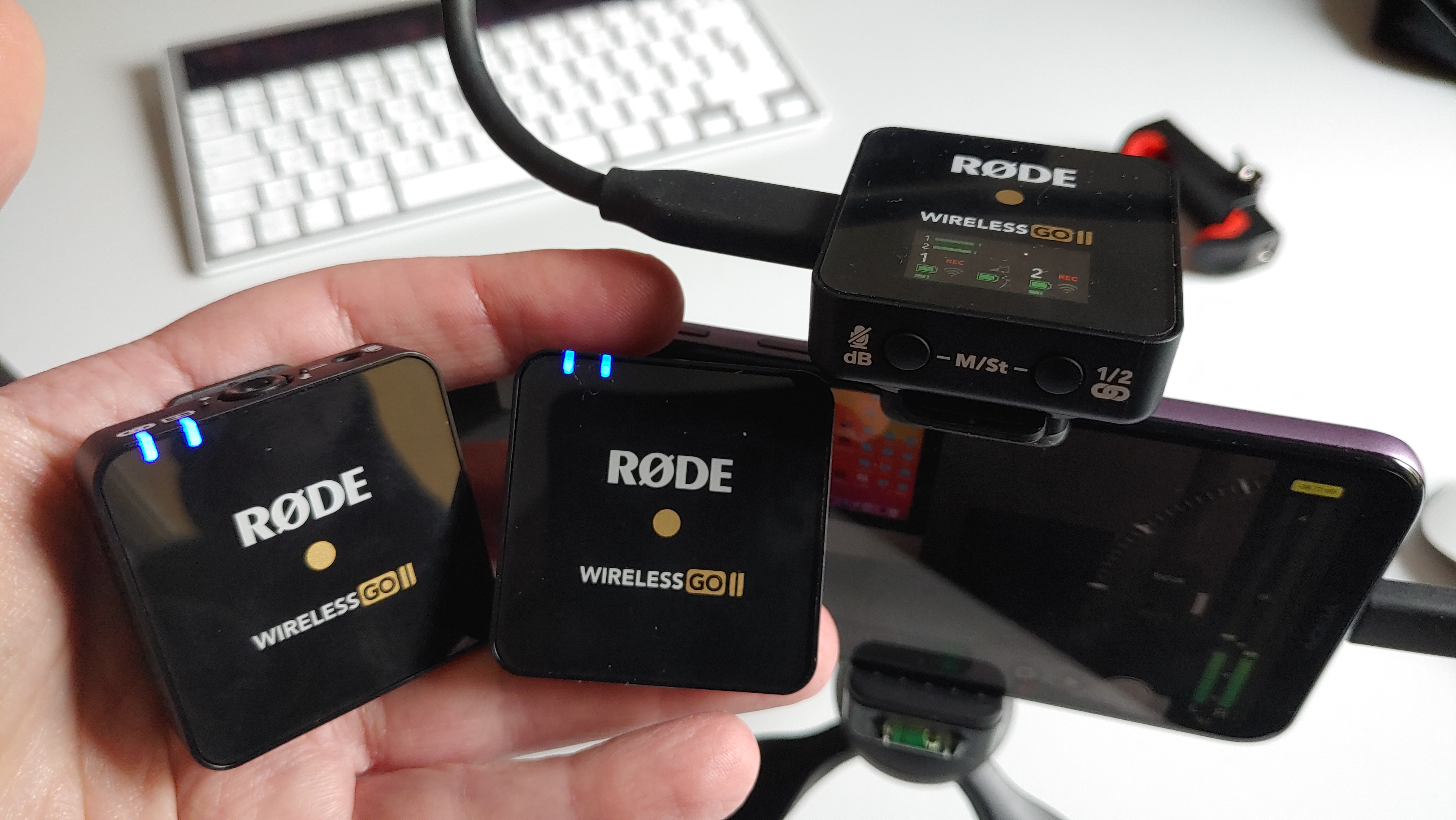 RODE Wireless GO II RX Ultra-Compact Wireless Microphone Receiver 